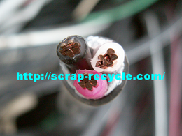 雑線(雑電線、被覆電線)3本線