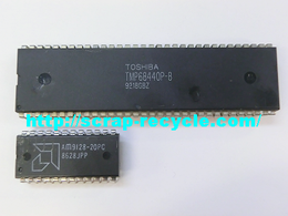 IC(長方形、プラスチック、黒)